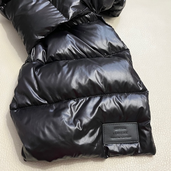 NWT - Rudsak Unisex Down Puffer Scarf - Picture 3 of 8